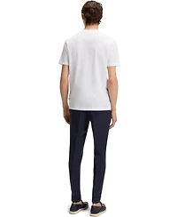 Boss by Hugo Men's Bubble-Jacquard Structure T-shirt