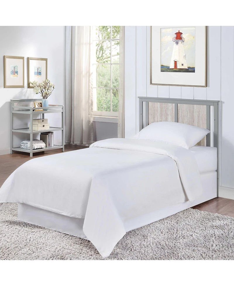 flynama Mini Crib with Mattress Pad 3in1 Convertible Design Reversible Back Panel Three Adjustable Mattress Heights for Baby Nursery