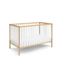flynama 3 in 1 convertible island crib with modern classic design crisp clean lines and harmonious look for baby nursery