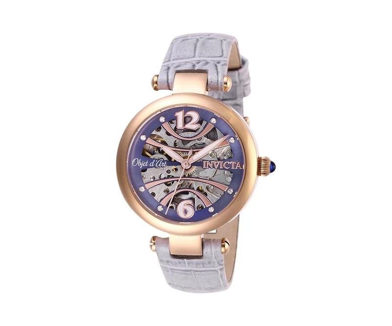 Invicta Women's 26370 Objet D Art Quartz Skeleton Dial Watch