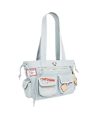 True Religion Multi-Patch Denim Tote