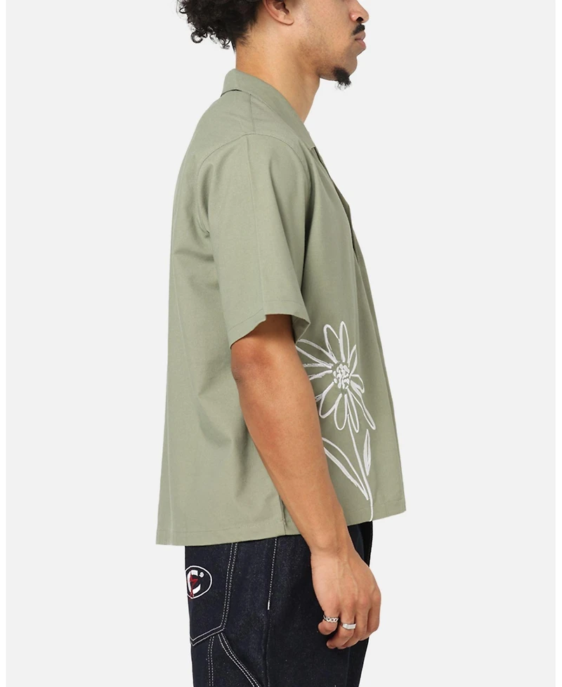 Carre Men's Hand Picked Button Up Shirt