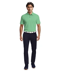Pga Tour Men's Essential Geo Print Golf Polo Shirt