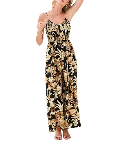 Cupshe Women's Bossa Nova Tropical Jumpsuit