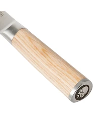 Babish High-Carbon 1.4116 German Steel 15 Piece Full Tang Forged Cutlery Kitchen Knife Block Set - Light Pakka Wood Handle