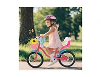 Hongge Inch Girls Bike with Doll Seat and Training Wheels for 3-5 Years