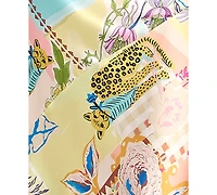 Katia Rae Women's V-Neck Patchwork Midi Dress