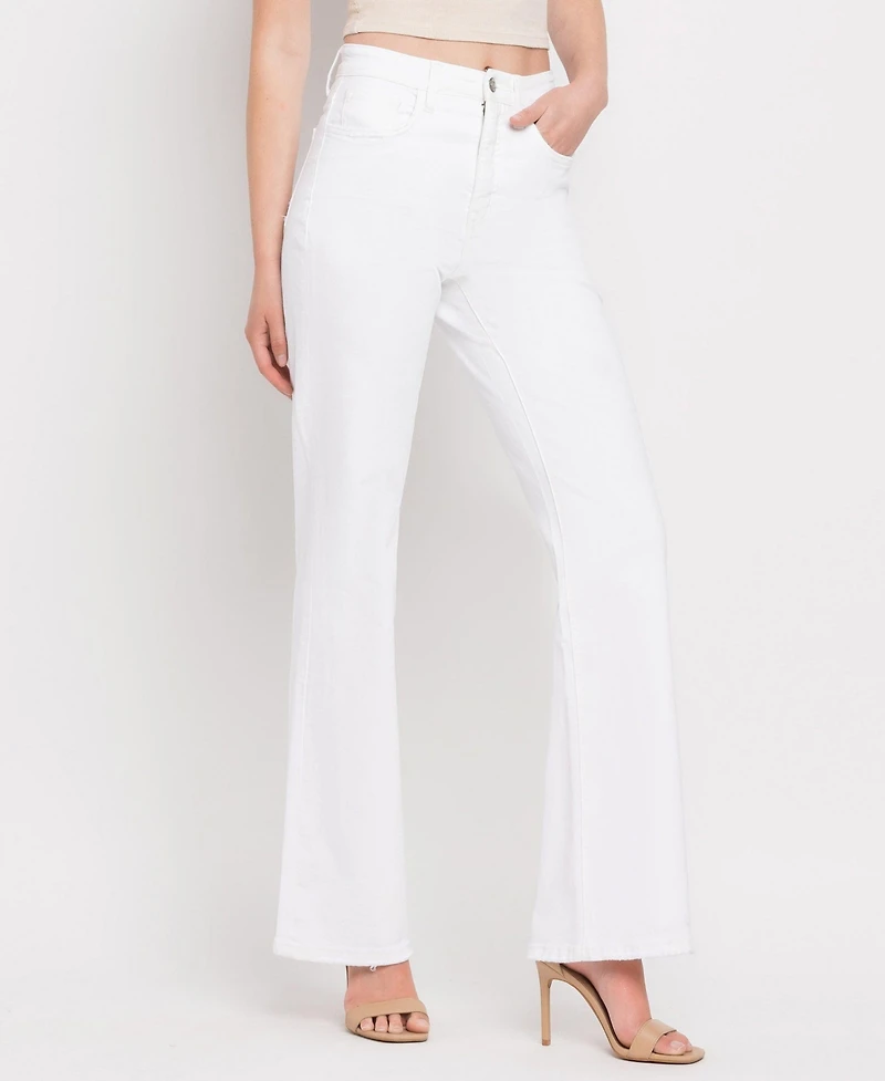 Vervet Women's Vintage-like Super High Rise Flare Jeans