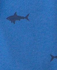 Carter's Baby Boys' Short-Sleeve T-Shirt and Shorts Sleep & Play, 4-Piece Set