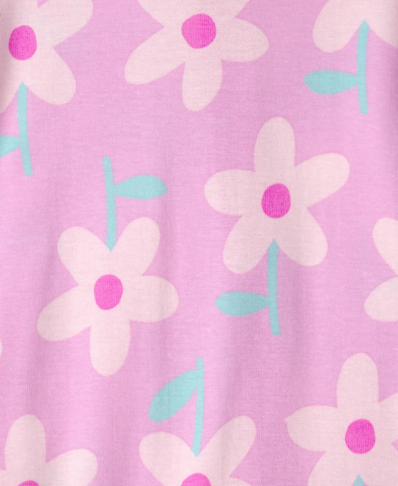 Carter's Baby Girls' Long-Sleeve Sleep & Play, 2-Pack