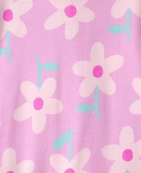 Carter's Baby Girls' Long-Sleeve Sleep & Play, 2-Pack