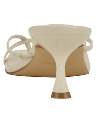 Calvin Klein Women's Axella Strappy Kitten Heel Dress Sandals