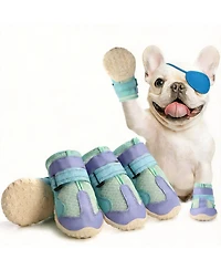 Aronkl Anti-slip Dog Boots for Large Dogs - Winter Snow & Hot Pavement Protection