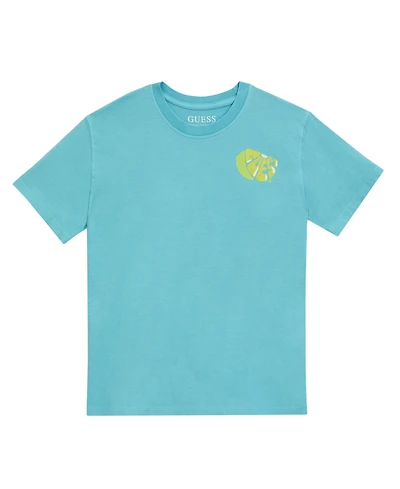 Guess Boys' 8-16 Garment Dye Oversize Short-Sleeve T-Shirt