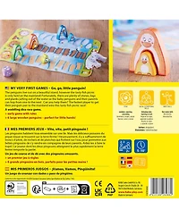 Haba My Very First Games Go, Go Little Penguin, Toddler Learning Game and Cooperative Toddler Board Games for 2 Years and up, Made in Germany