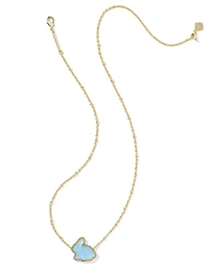 Kendra Scott Gold-Tone Over Bunny Short Pendant Necklace