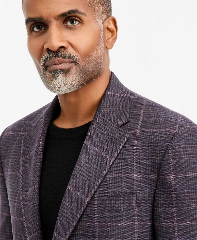 Michael Kors Men's Classic-Fit Plaid Sport Coat