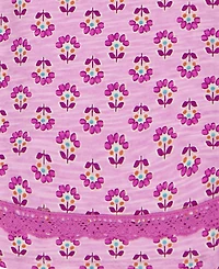 Kids Headquarters Girls' 2T-6X Puff Print Top and Pants, 2-Piece Set