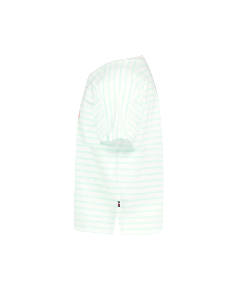 Tommy Hilfiger Girls' 7-16 Short-Sleeve Stripe T-Shirt