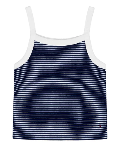 Tommy Hilfiger Girls' 7-16 Sleeveless Stripe Tank Top