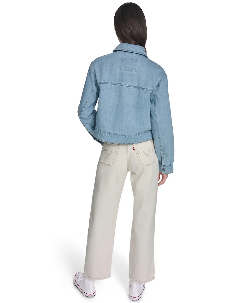 Levi's Women's Laydown Collar Button-Front Coat