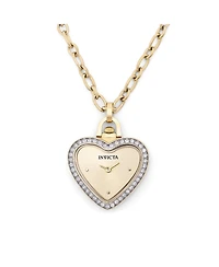 Invicta Women's 49938 Mini Quartz PC20S Gold Dial Watch