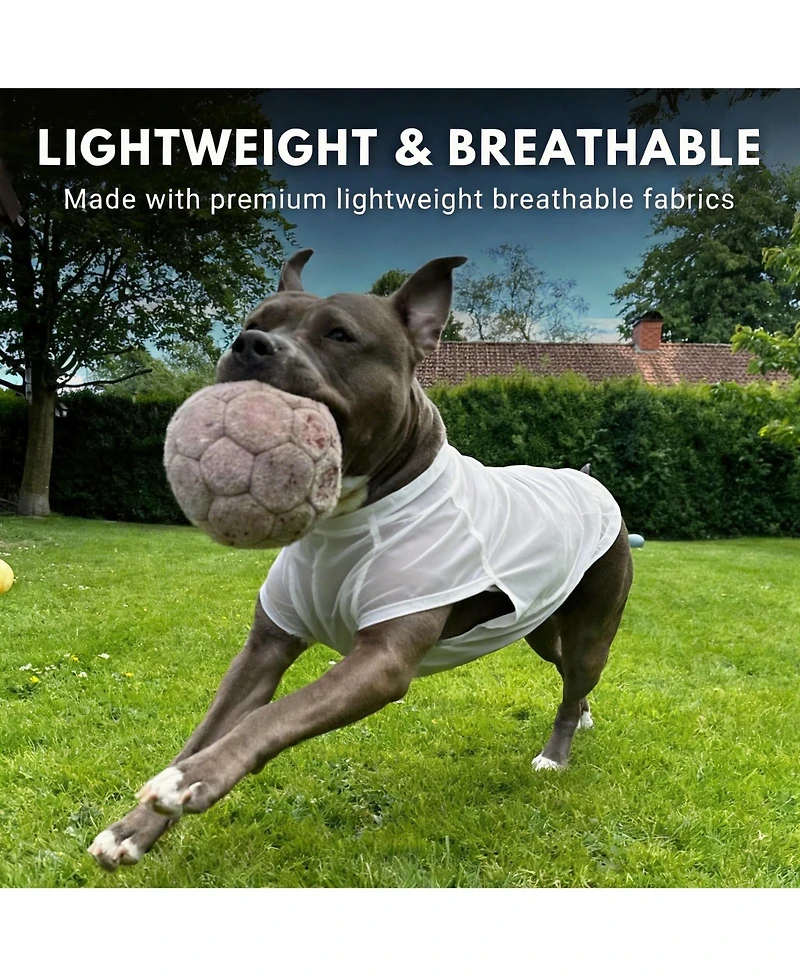 Aronkl Uv Protection Spf 30 Breathable Quick Dry Dog T Shirt