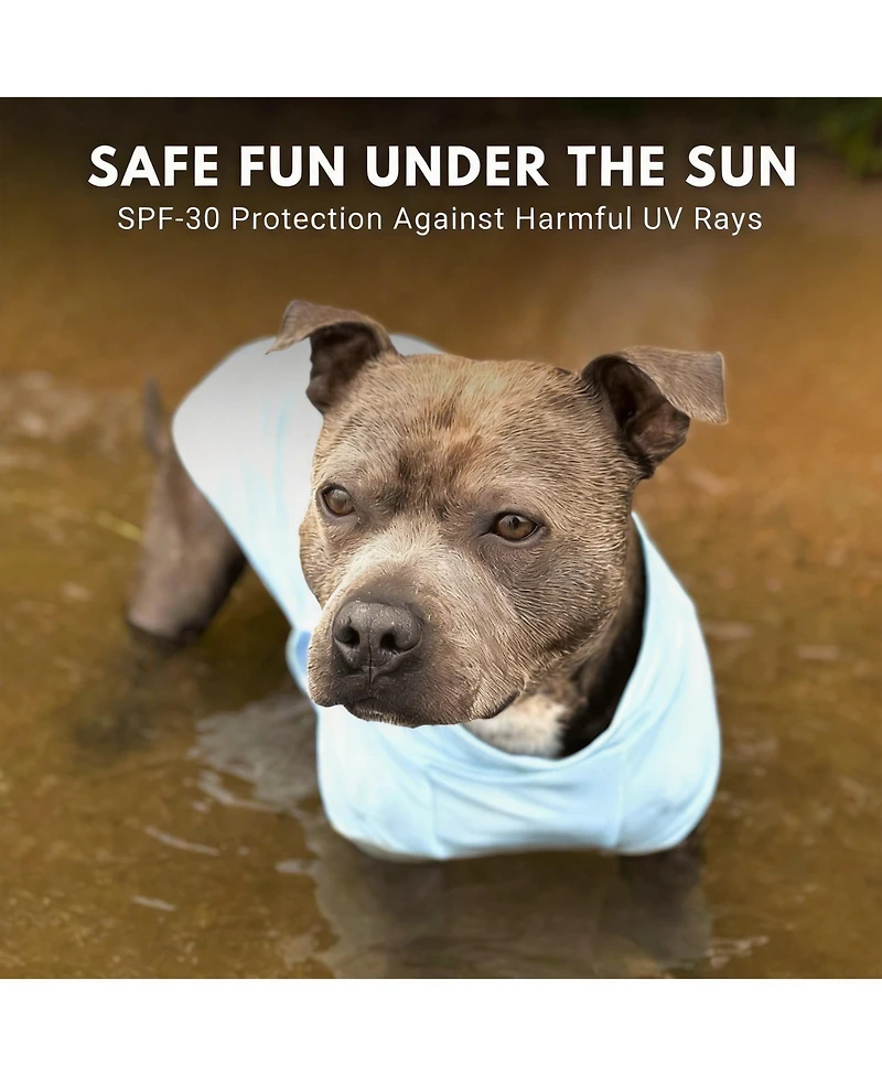 Aronkl Uv Protection Spf 30 Breathable Quick Dry Dog T Shirt