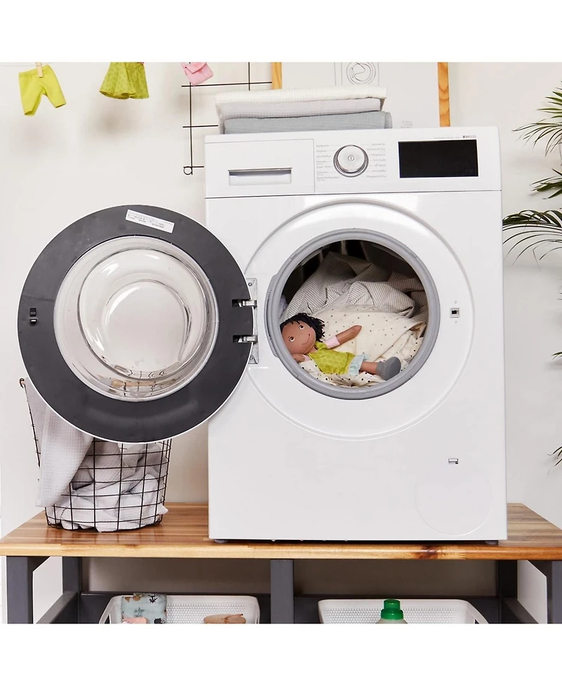 Haba Cari 12" Soft Doll with Black and Embroidered Face