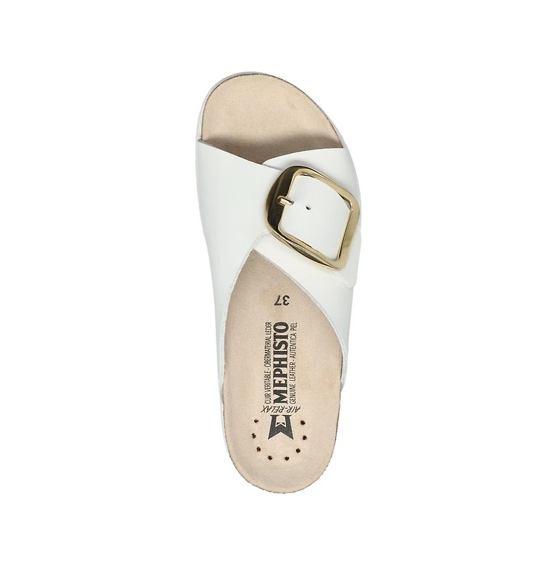 Mephisto Women's Leather Cork Slide