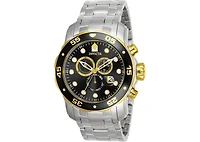 Invicta Men's 80039 Pro Diver Quartz Chronograph Dial Watch