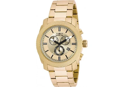 Invicta Men's 17744 Specialty Quartz Chronograph Champagne Dial Watch