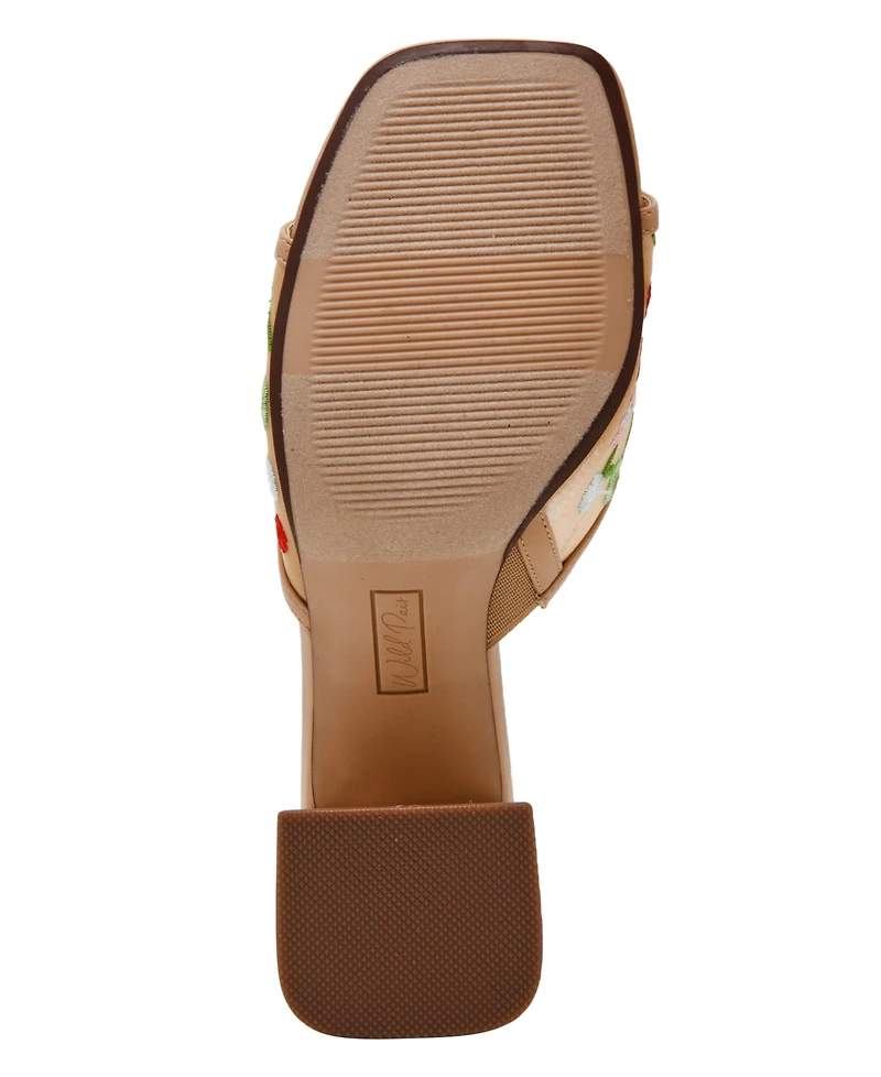 Wild Pair Women's Piillar Slip-On Block Sandals, Macy's Exclusive