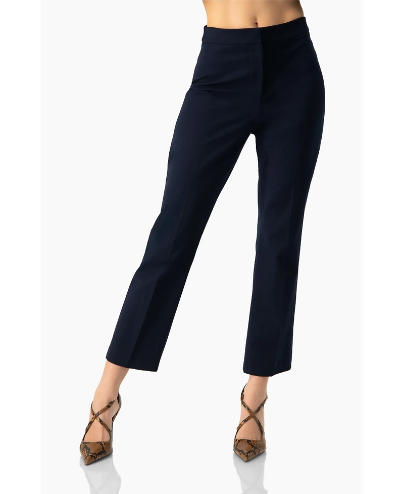Ivonne Women's Tailored Straight-Leg Trousers