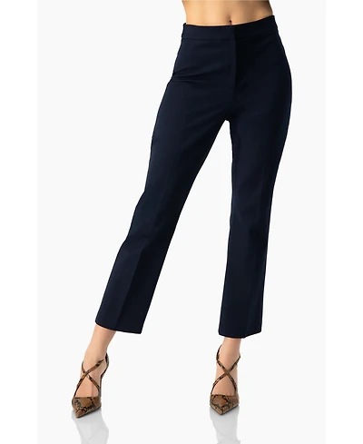 Ivonne Women's Tailored Straight-Leg Trousers
