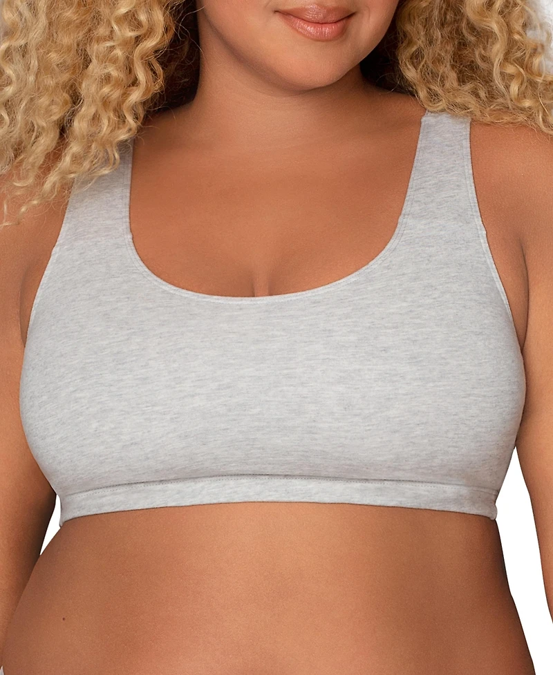 Fruit of The Loom Women's Tank Style Cotton Sports Bra, 6 Pack