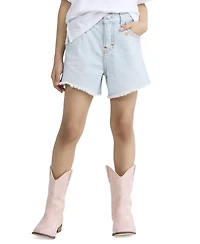 Levi's Girls' 4-6X Crochet Applique A-Line Shorts