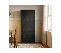 gaomon Farmhouse Kitchen Pantry Cabinet