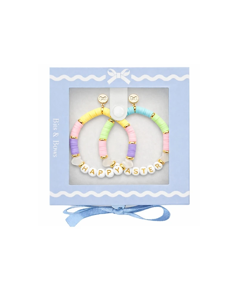 Bits & Bows Little/Big Girls Happy Easter Bracelet Set