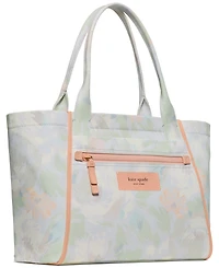 kate spade new york Dash Hidden Garden Large Canvas Tote Bag