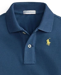 Ralph Lauren Baby Boys' Cotton Mesh Polo Shirt and Corduroy Short, 2-Piece Set