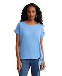 Jones New York Women's Dolman-Sleeve Boat Neck Top