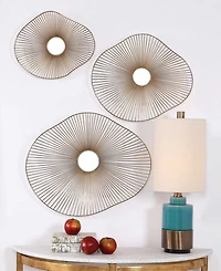 Uttermost Avarie Metal Wall Decor, Set of 3
