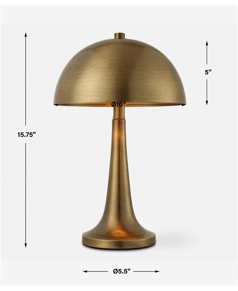 Uttermost Dame 15.75" Table Lamp