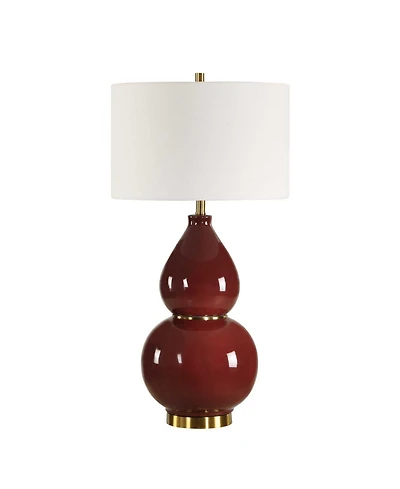 Uttermost Gourd 30.5" Ceramic Table Lamp
