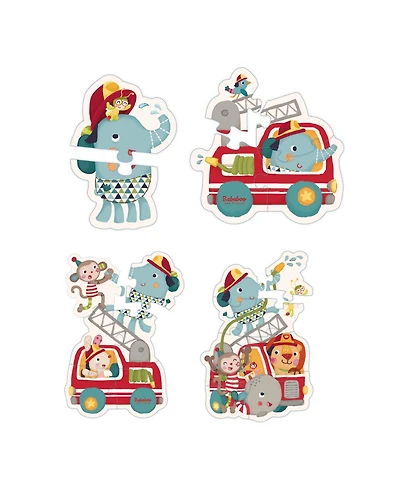 Bababoo and friends Lolo Elephant Fire Fight Figure Puzzle
