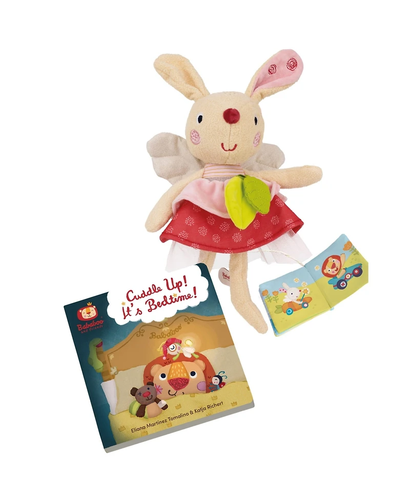 Bababoo and friends Pippa Bunny Bedtime Book & Plush Set