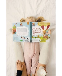 Bababoo and friends Pippa Bunny Adventures Book & Plush Set