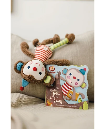 Bababoo and friends Yuki Monkey Character Book & Plush Set
