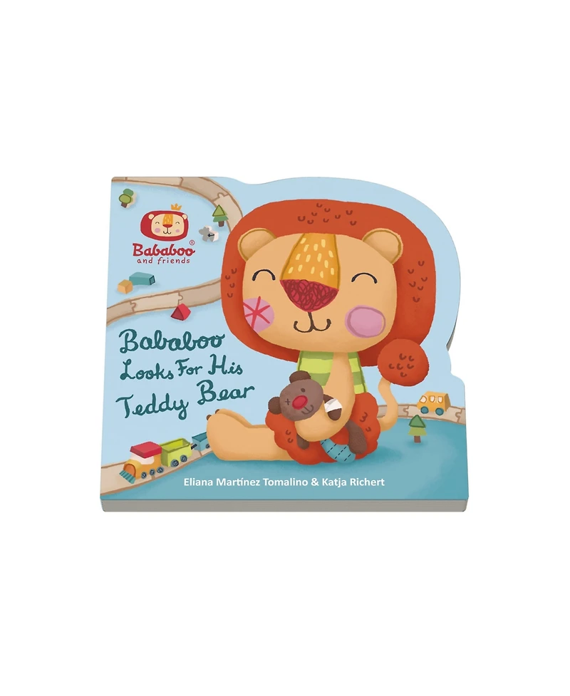 Bababoo and friends Lion Character Book & Plush Set